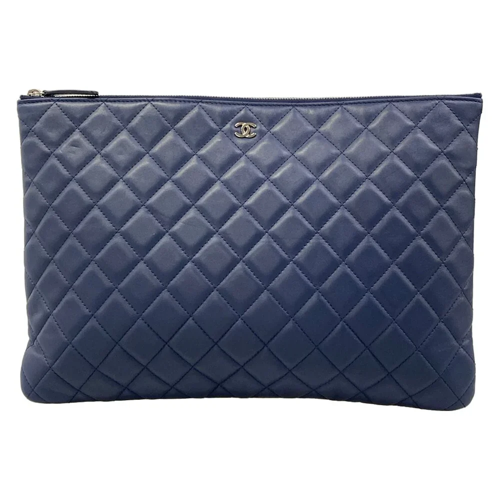 Chanel Matelasse Clutch Bag